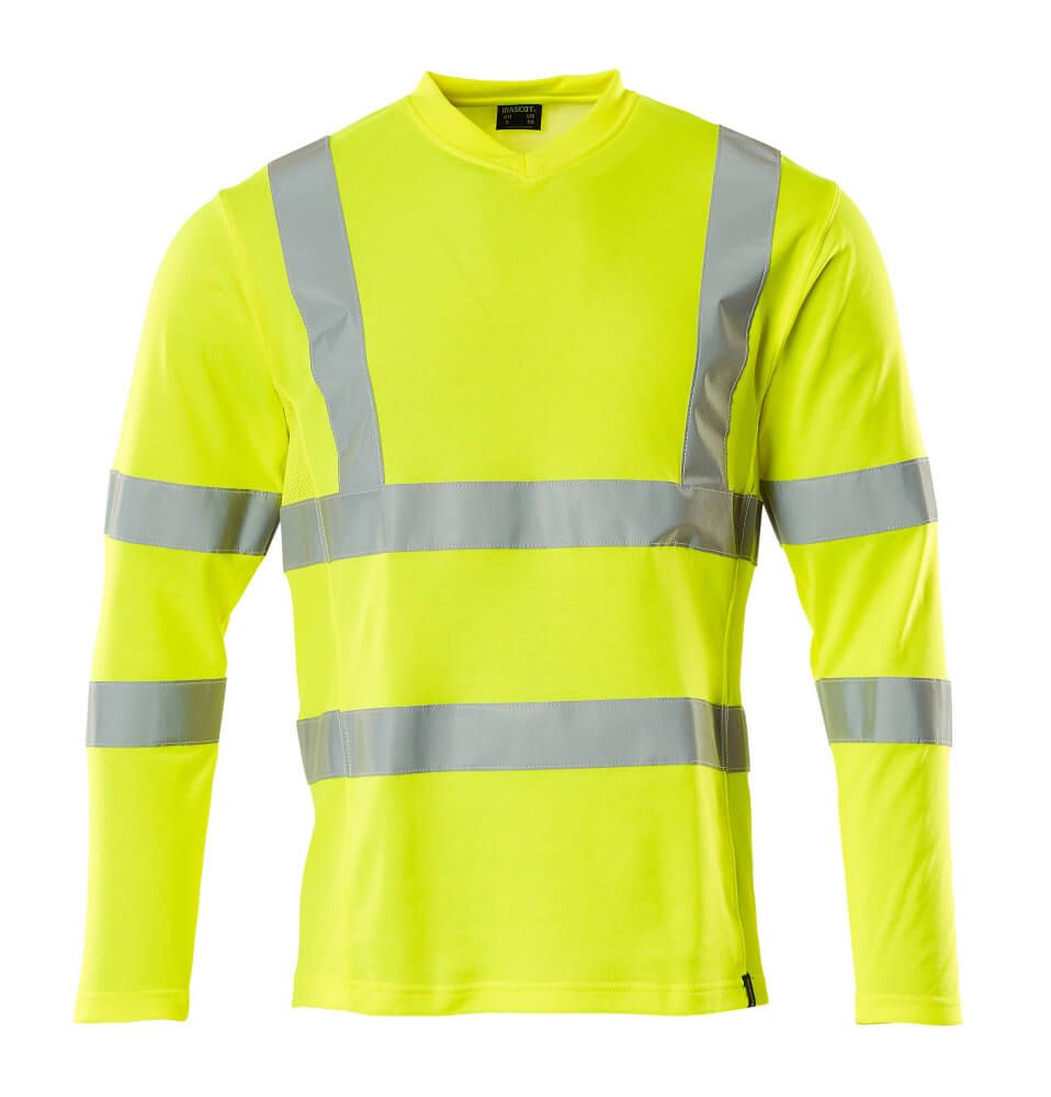 Langarmshirt SAFE CLASSIC Hi-vis Gelb L