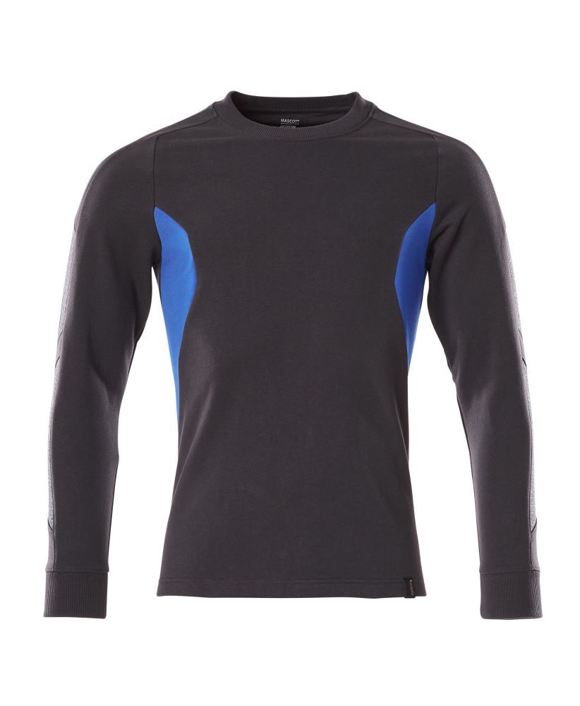 Sweatshirt ACCELERATE Schwarzblau/Azurblau 2XLONE