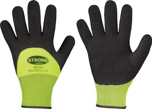 Kälteschutzhandschuhe Mallory/Black Gr.10 schwarz/gelb EN 388,EN 511 PSA II