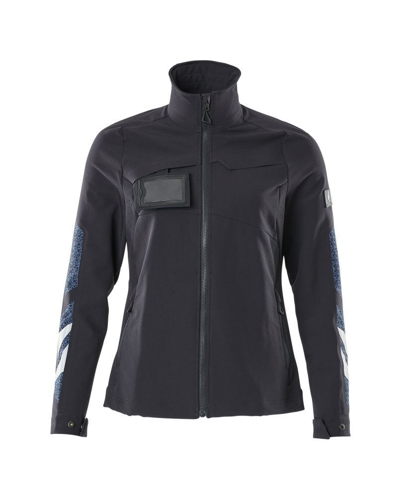 Damen-Passform Jacke ACCELERATE Schwarzblau 4XL