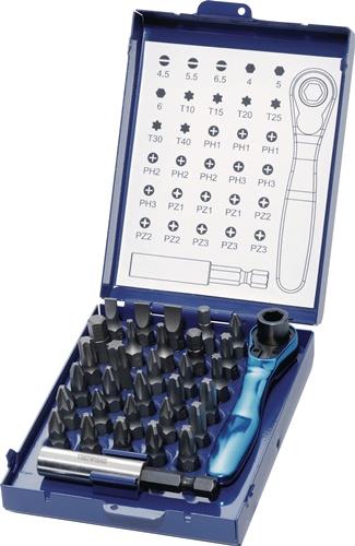 Bitsortiment 32-tlg.Schlitz/PH/PZD/T/6KT./Bitknarre TECWERK