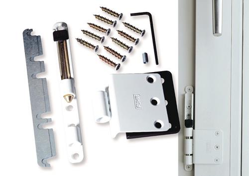 Fenstersicherungsset DZ150SEAW n.auß.öffnende FT weiß FUHR
