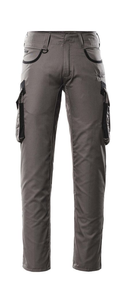 Hose mit Schenkeltaschen UNIQUE Anthrazit/Schwarz 82C50