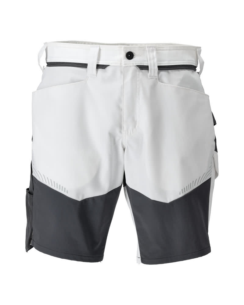 Shorts CUSTOMIZED Weiß/Anthrazitgrau C50