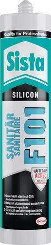 Sanitärsilikon F101 manhattan 300 ml Kartusche SISTA