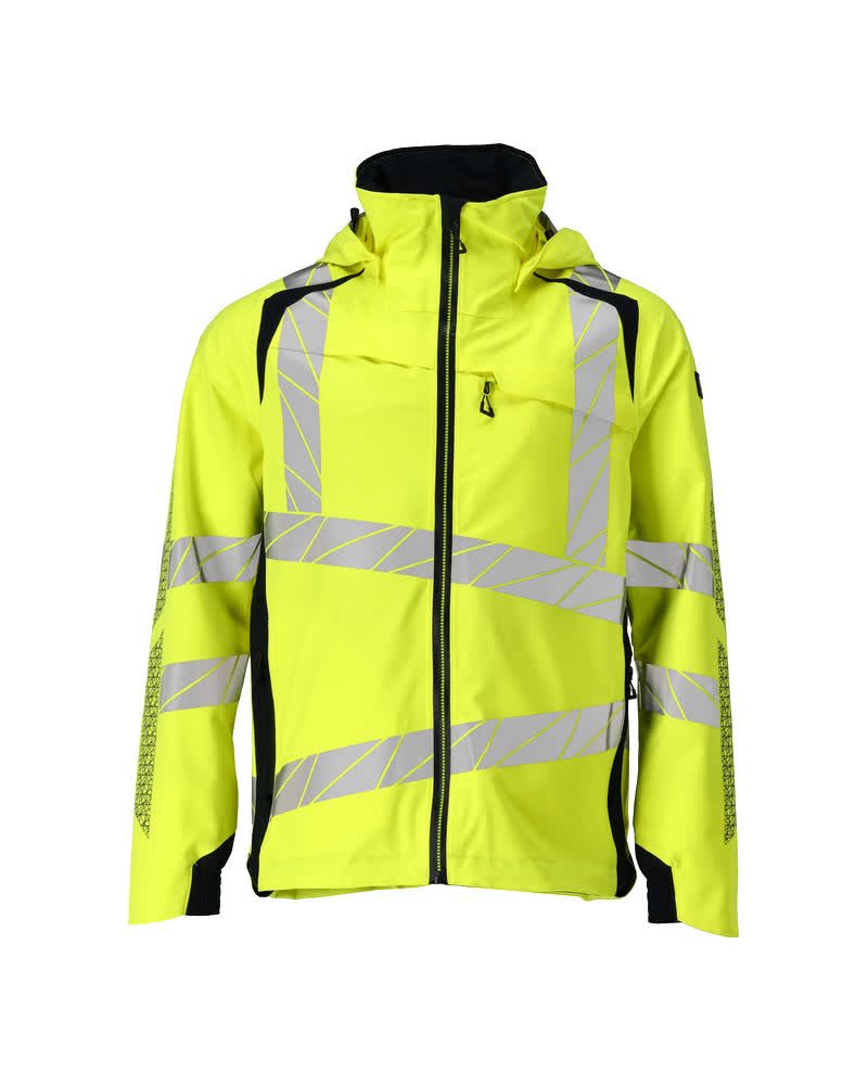 Hardshelljacke ACCELERATE SAFE Hi-vis Gelb/Schwarzblau S