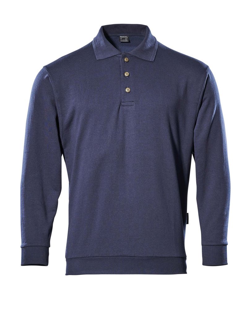 Polo-Sweatshirt CROSSOVER Marine L