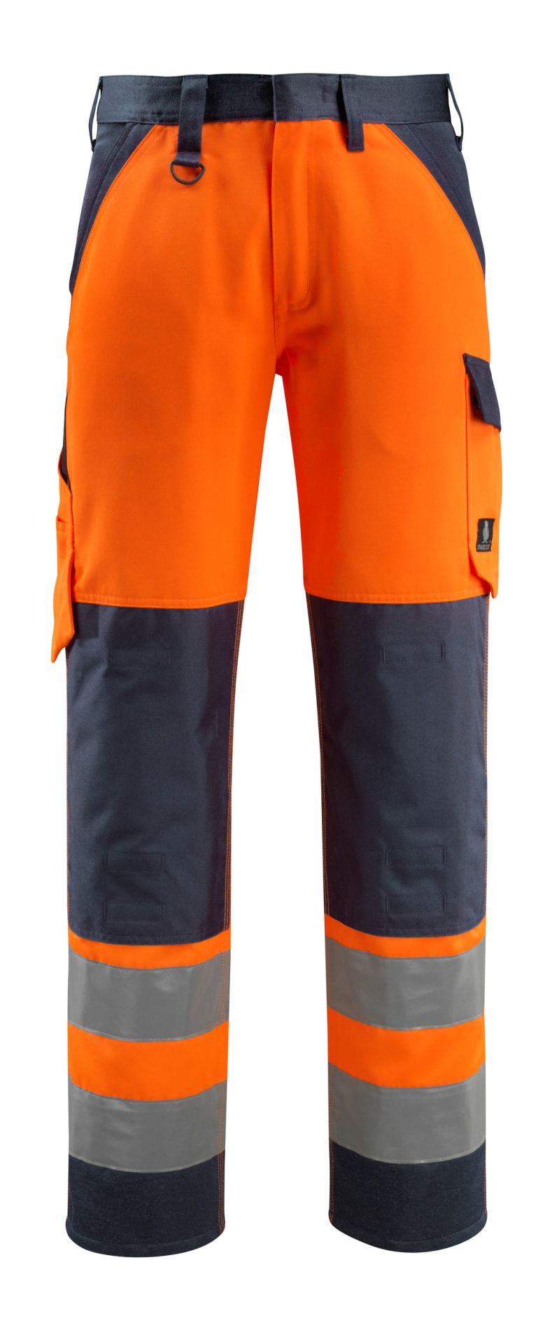Hose mit Knietaschen SAFE LIGHT Hi-vis Orange/Schwarzblau 76C52