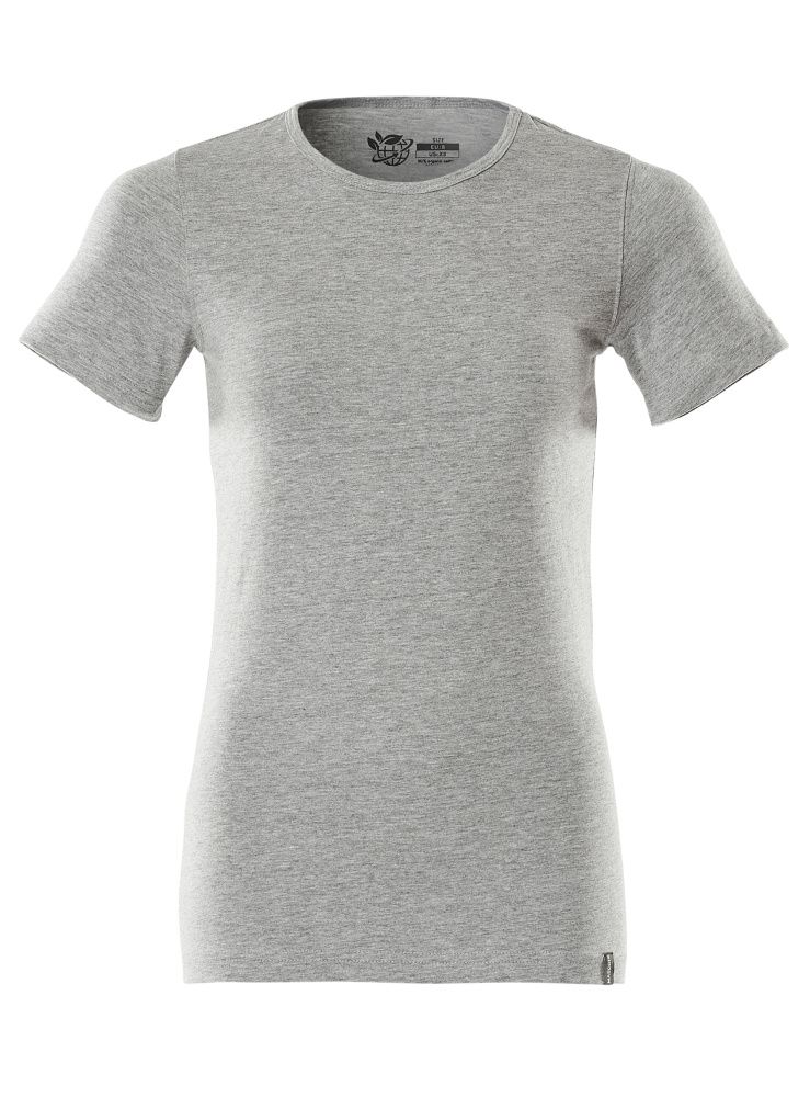 Damen-Passform T-Shirt CROSSOVER Grau-meliert L  ONE