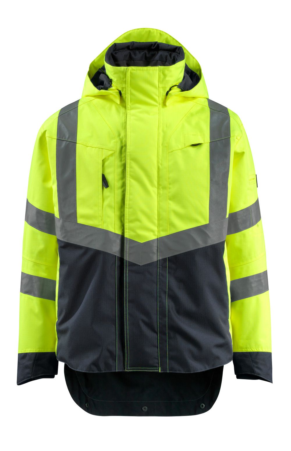 Hardshelljacke SAFE SUPREME Hi-vis Gelb/Schwarzblau 3XL