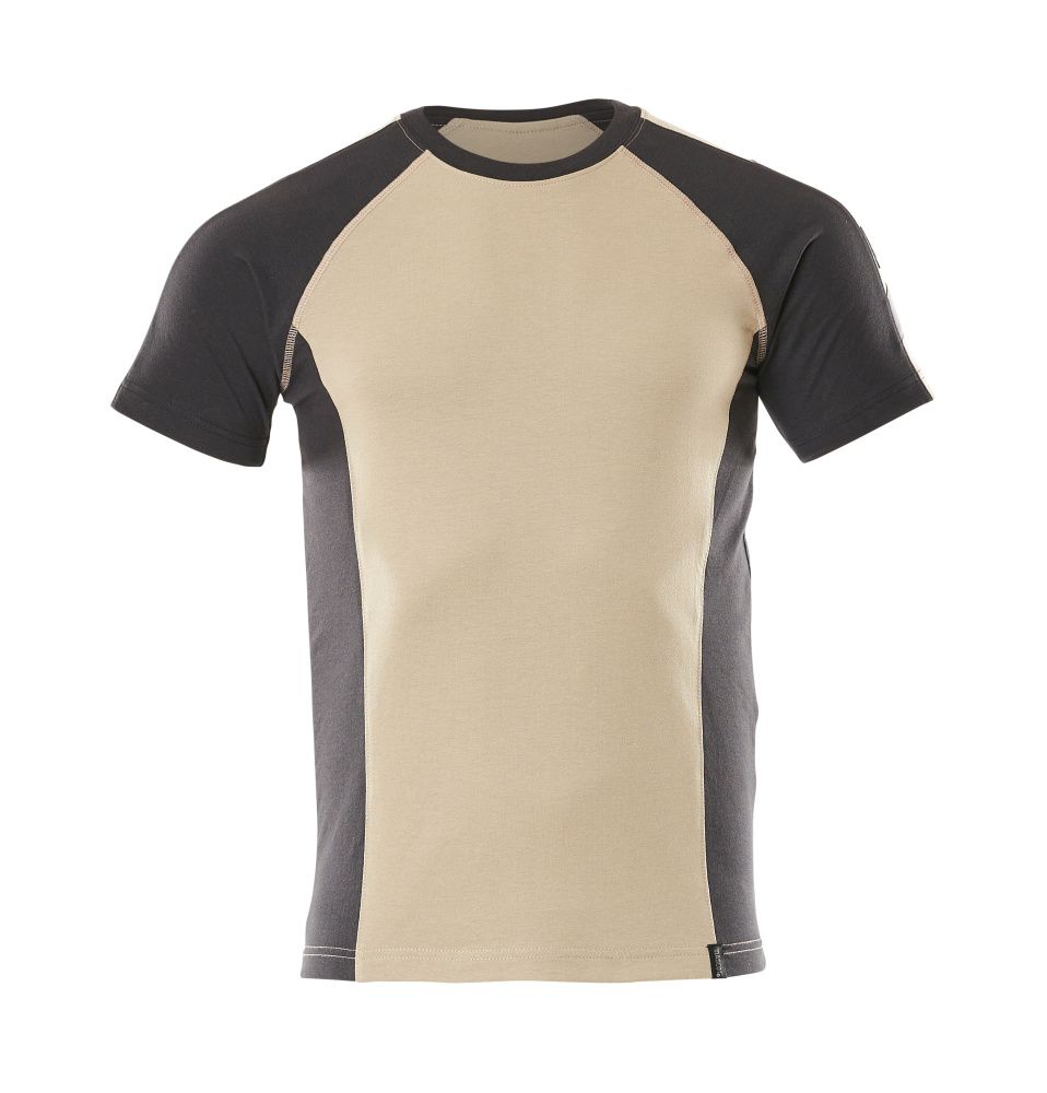 T-Shirt UNIQUE Hellkhaki/Schwarz L