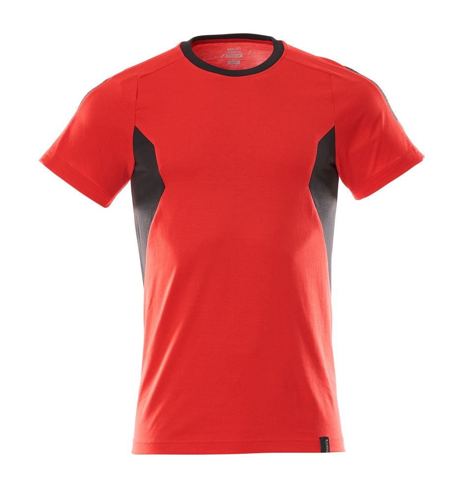 T-Shirt ACCELERATE Verkehrsrot/Schwarz M  ONE