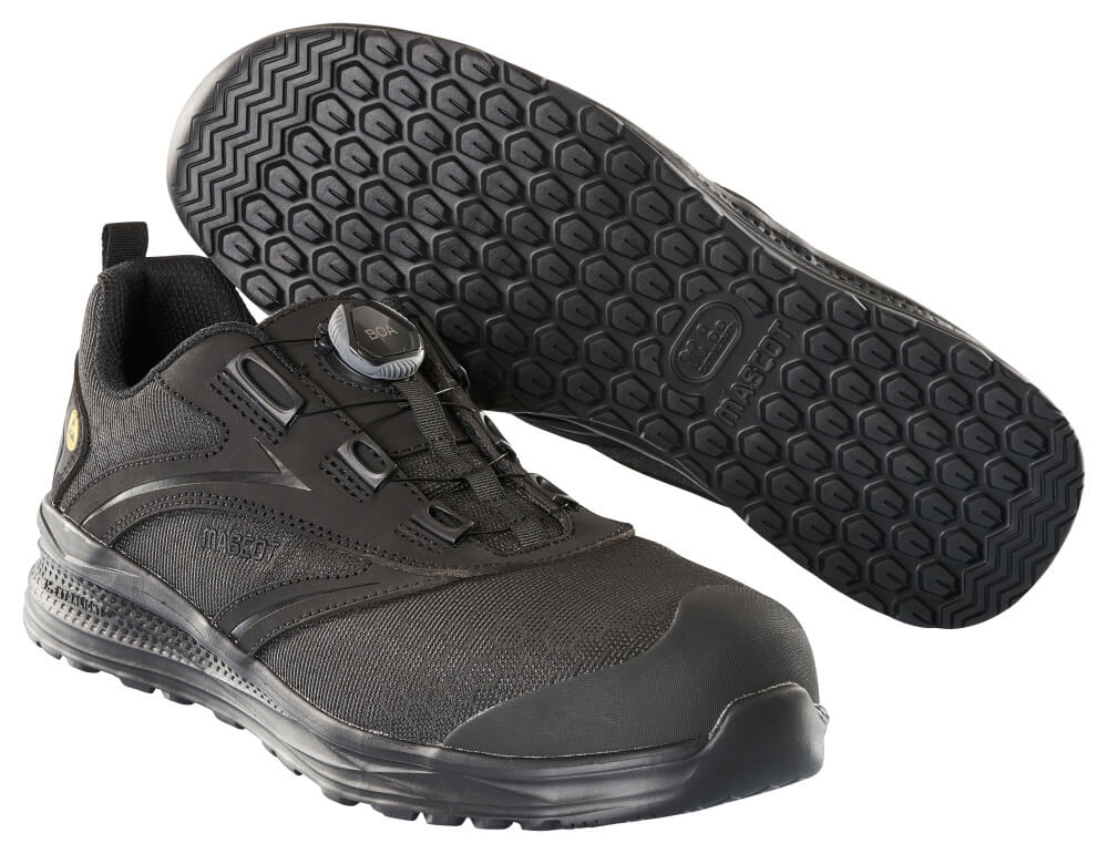 Sicherheitsschuhe FOOTWEAR CARBON Schwarz/Schwarz 1037