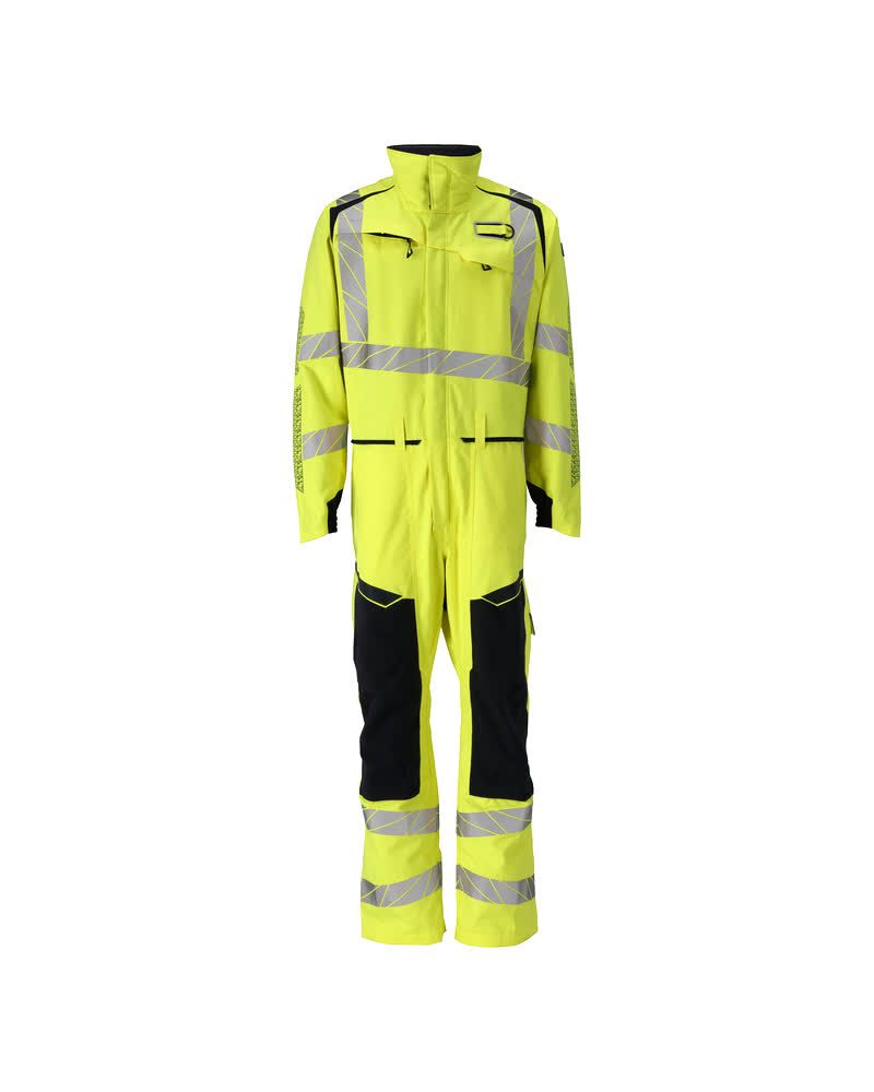 Overall mit Knietaschen ACCELERATE MULTISAFE Hi-vis Gelb/Schwarzblau 3XL