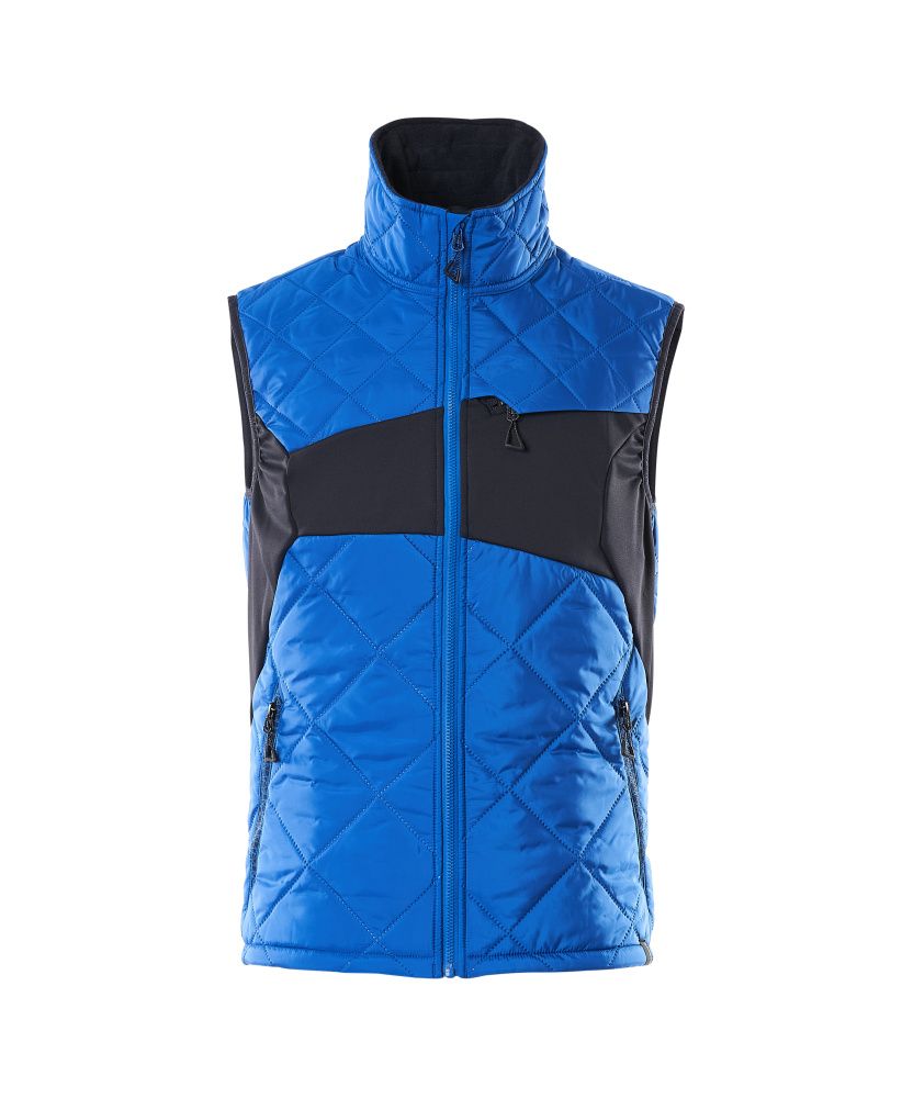 Thermoweste ACCELERATE Azurblau/Schwarzblau M
