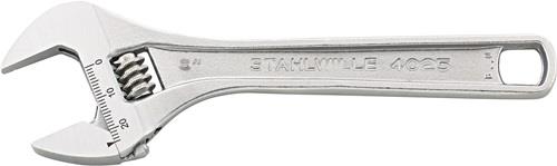 Rollgabelschlüssel 4025 max.24mm L.159mm m.Einstellskala STAHLWILLE