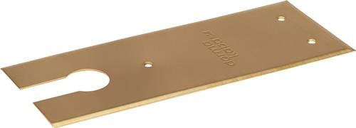 Deckplatte zu BTS 84 Ms.matt gebürstet