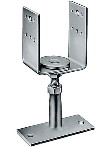 Stützenfuß PVDB 70x160x8mm STA st.verz.z.Schr.SIMPSON STRONG TIE