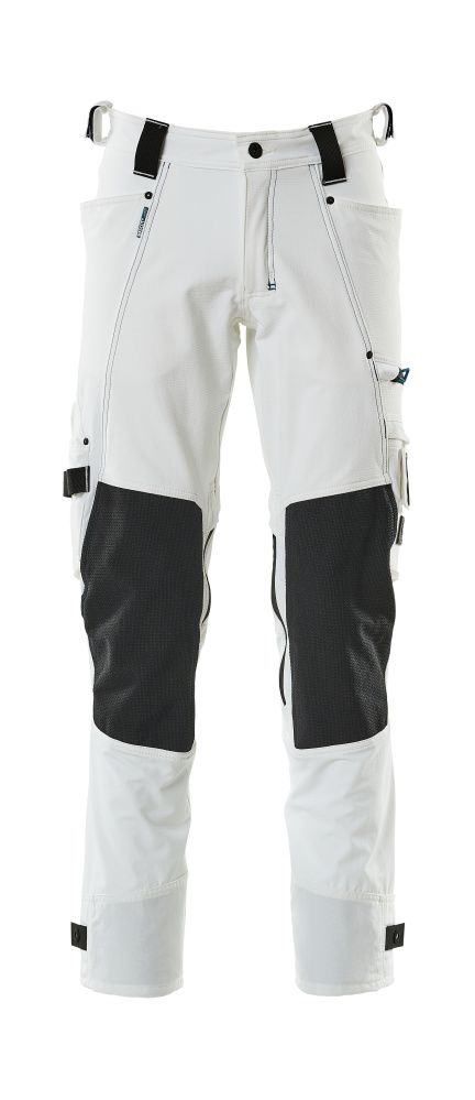 Hose mit Knietaschen ADVANCED Weiß 76C42