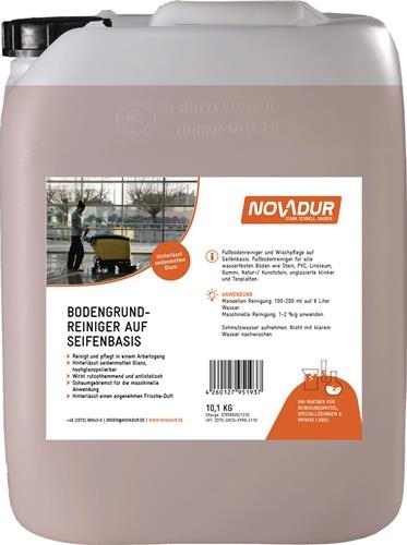 Bodengrundreiniger auf Seifenbasis 10,1kg Konzentrat Kanister NOVADUR