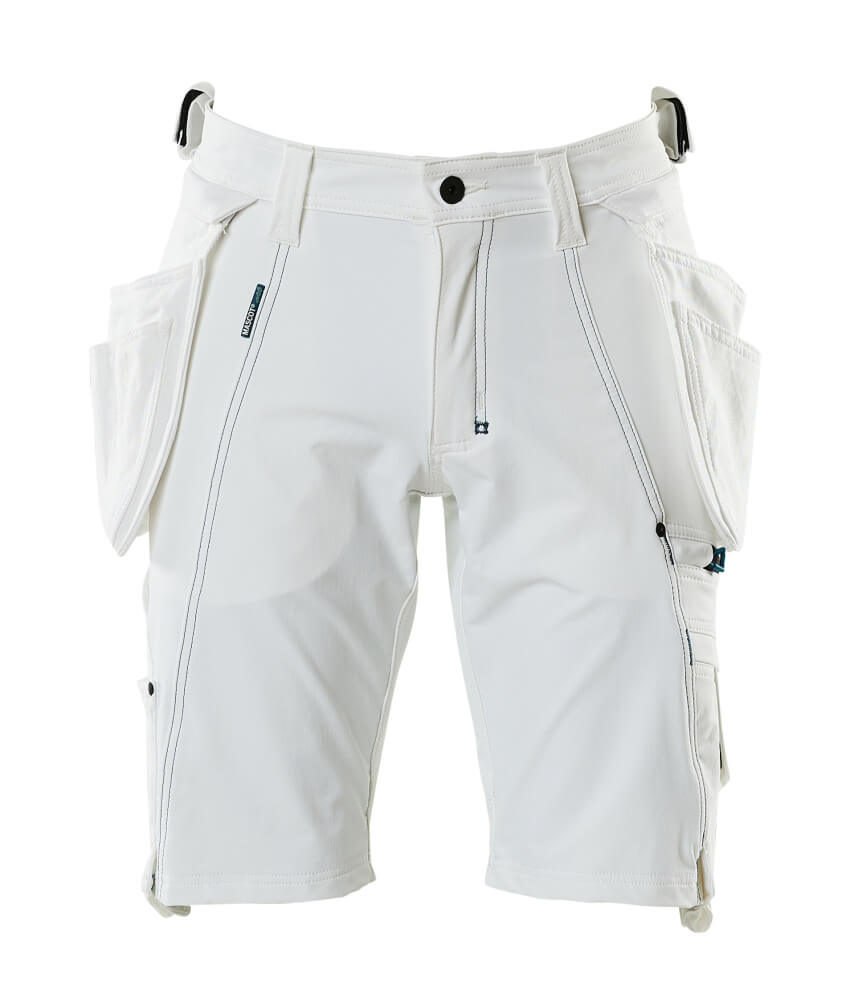 Shorts mit Hängetaschen ADVANCED Weiß C51