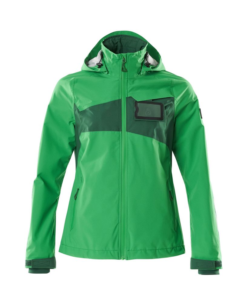 Damen-Passform Hardshelljacke ACCELERATE Grasgrün/Grün 3XL