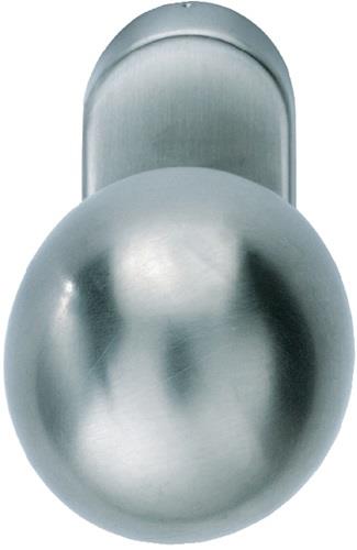 Profiltürknopf 07 0802 Material Alu.0105 4-KT.8mm fest/drehbar FSB