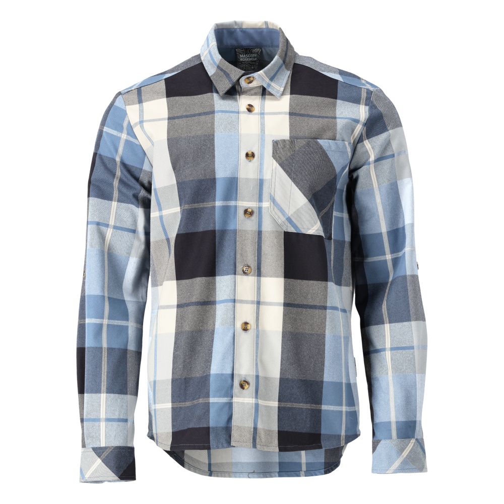 Hemd CUSTOMIZED Schwarzblau-kariert 3XL