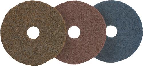 Schleifvliesscheibe D.115mm coarse braun vorgestanzt PROMAT