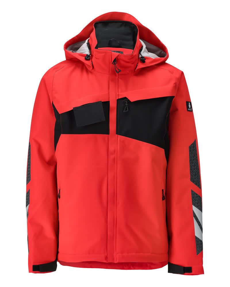 Winterjacke ACCELERATE Verkehrsrot/Schwarz L
