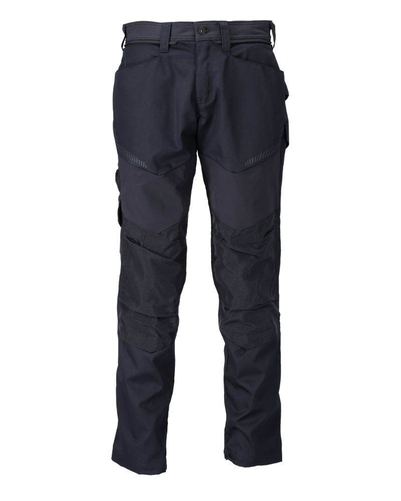 Hose mit Knietaschen CUSTOMIZED Schwarzblau 90C48