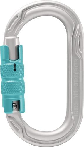 Karab.Oval Power 2500 Triple silver L110xB64xDca.mm Alu.EN 12275,EN 362 EDELRID