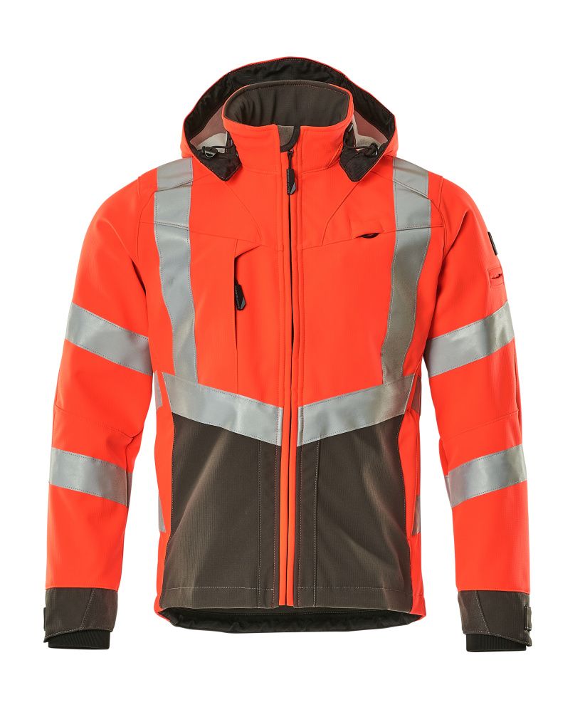 Softshelljacke SAFE SUPREME Hi-vis Rot/Dunkelanthrazit L