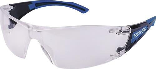 Schutzbrille Daylight Modern EN 166 Bügel schwarz/dunkelblau,Scheibe klar TW