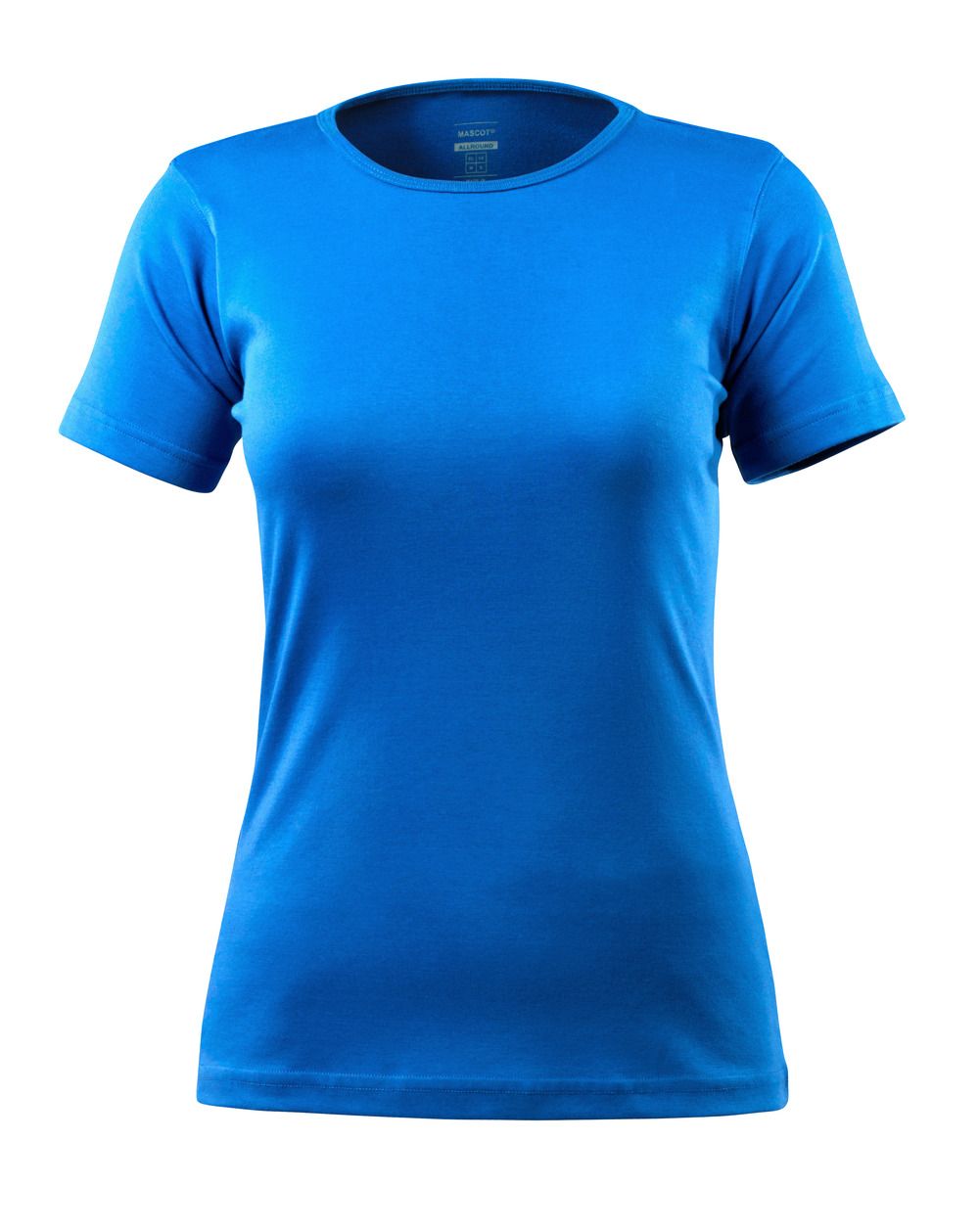 Damen-Passform T-Shirt CROSSOVER Azurblau XS