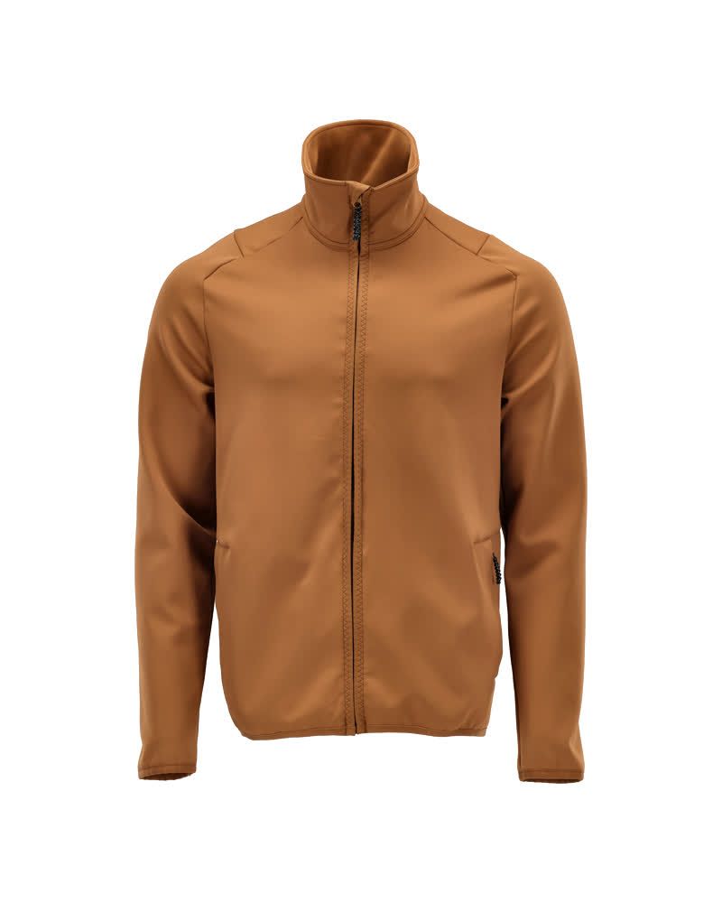 Fleecejacke CUSTOMIZED Nussbraun S