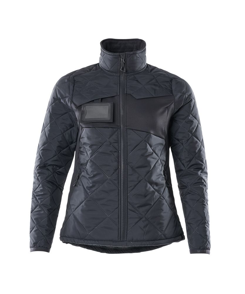Damen-Passform Thermojacke ACCELERATE Schwarzblau 5XL