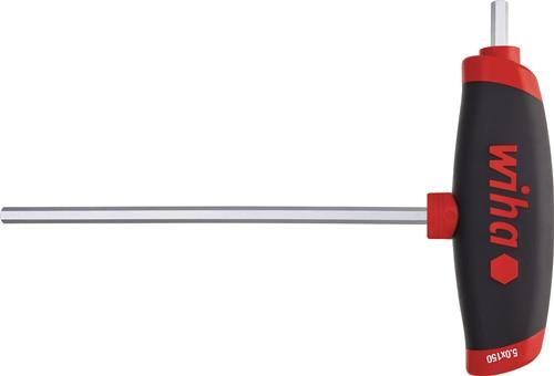 Sechskantwinkelschraubendreher SW 10mm Klingen-L.200mm 6-KT m.Seitenabtr.WIHA