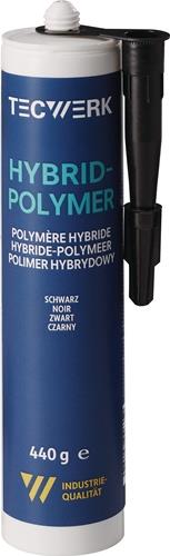 1K-Hybrid-Polymer schwarz 440g Kartusche TECWERK