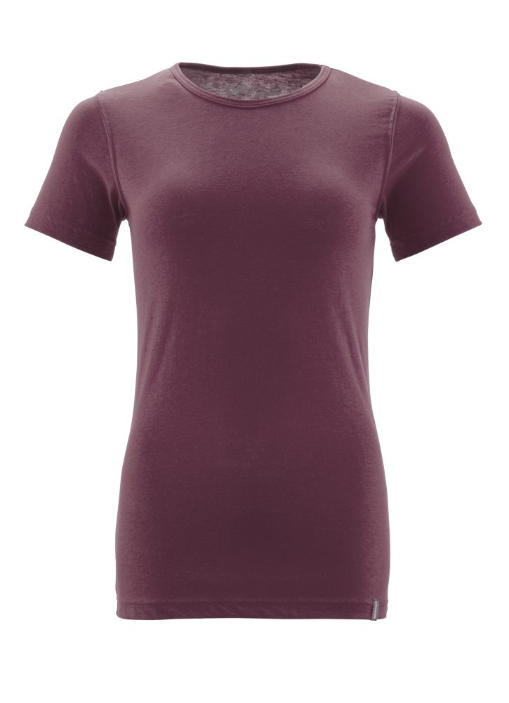 Damen-Passform T-Shirt CROSSOVER Bordeaux 2XLONE
