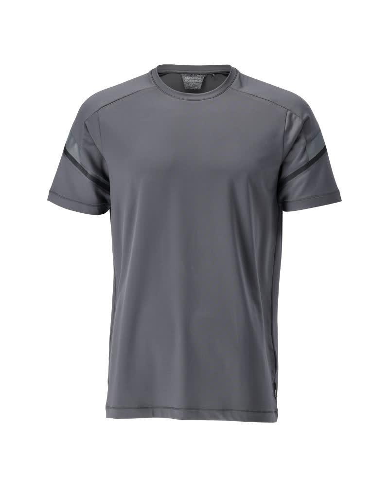T-Shirt, Kurzarm CUSTOMIZED Anthrazitgrau 3XL