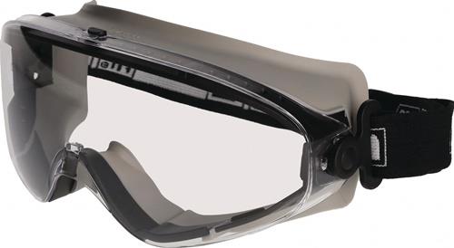 Vollsichtschutzbrille Monza EN166:2001 Rahmen schwarz,Scheibe klar PC PRO FIT