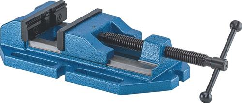 Bohrmaschinenschraubstock BOF Backen-B.135mm niedrig,stabil,m.Gewindespindel