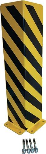 Schutzecke H800xL175/175mm L-Form Stahlbl.schwarz/gelb VE=1 St.GEWA