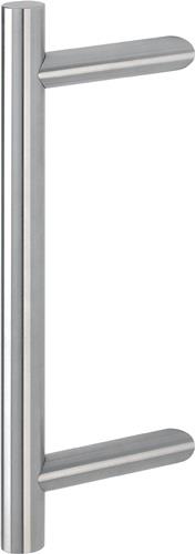 Stangengriff E5012 VA Farb-Nr. F69 A. 300mm L.400mm schräg HOPPE