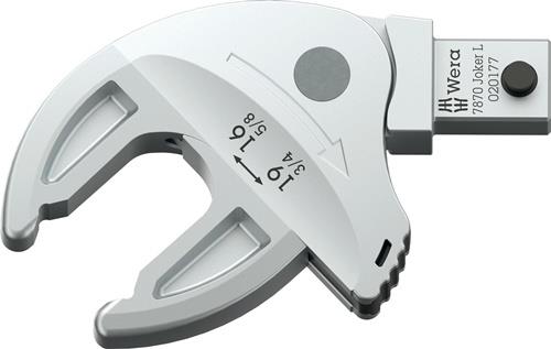 Einsteckmaulschlüssel 7870 Joker L SW 16-19mm 9x12mm WERA