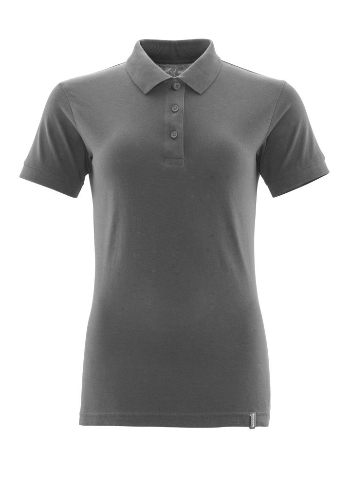 Damen-Passform Polo-Shirt CROSSOVER Dunkelanthrazit 3XLONE