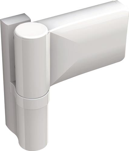 Kunststofftürband KT-V 6R 18-23mm Direktbefestigung 160kg RAL 9016 pulv.