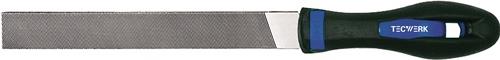 Werkstattfeile DIN 7261 L.150mm Q.16x4mm Hieb 2 Flachstumpf 2K-Ergo TECWERK
