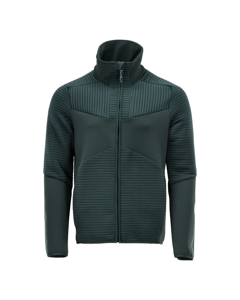 Fleecejacke CUSTOMIZED Waldgrün XS